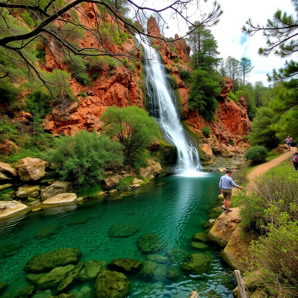 cascade d'agaras