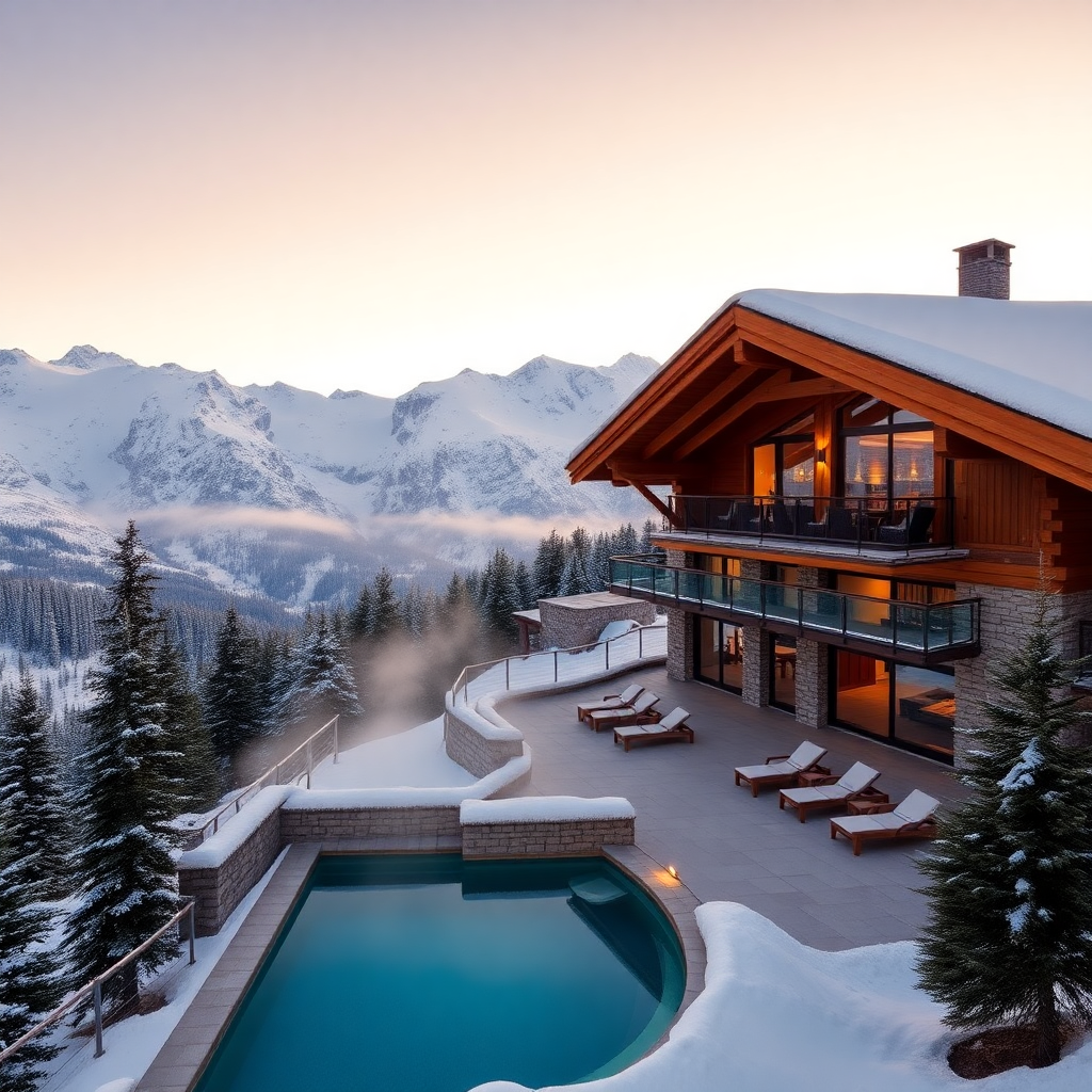 chalet luxe alpes le collectionist