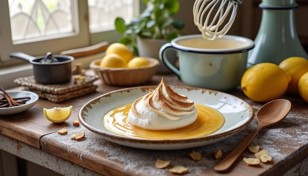 découvrez la recette traditionnelle de l'île flottante, facile à réaliser comme chez grand-mère, pour un dessert délicieux et authentique.