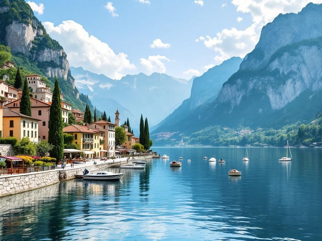 Lac italien en 4 lettres
