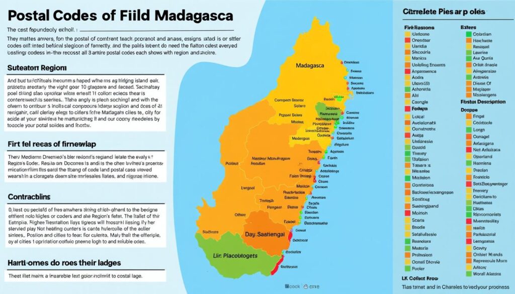 découvrez la liste complète des codes postaux de madagascar, classés par région et par ville pour faciliter vos envois et recherches.