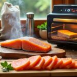 découvrez notre guide facile et rapide pour fumer du saumon maison. apprenez les techniques simples pour préparer un saumon fumé savoureux chez vous.