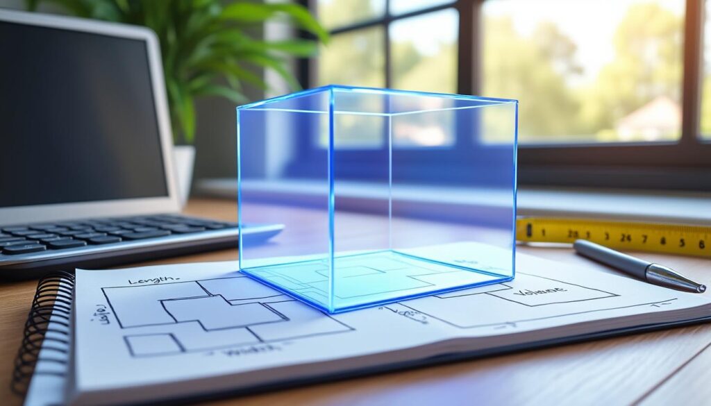 apprenez à convertir facilement des mètres carrés (m²) en mètres cubes (m³) grâce à notre guide simple pour calculer le volume avec précision.