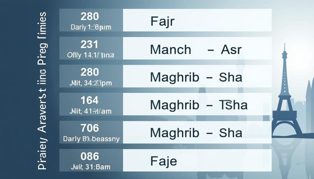 consultez les horaires de prière à paris aujourd'hui avec des heures précises et mises à jour en temps réel pour organiser votre journée en toute sérénité.