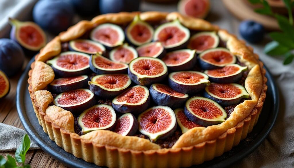 découvrez la recette traditionnelle et facile de la tarte aux figues de ma grand-mère, un dessert savoureux qui ravira toute la famille.