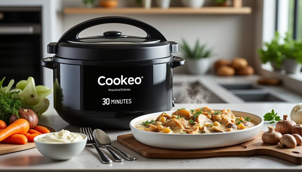 découvrez notre recette incontournable de blanquette de dinde cookeo, rapide et facile à préparer pour un repas savoureux en un rien de temps.
