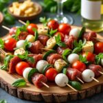 découvrez des recettes faciles et savoureuses de brochettes apéro à préparer la veille, idéales pour gagner du temps et régaler vos invités.