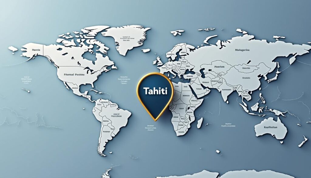découvrez la carte de tahiti dans le monde, avec sa localisation précise et des informations clés sur cette île emblématique de la polynésie française.