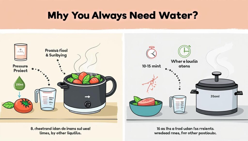 découvrez si l'ajout d'eau est toujours nécessaire pour la cuisson sous pression avec cookeo et optimisez vos recettes facilement.