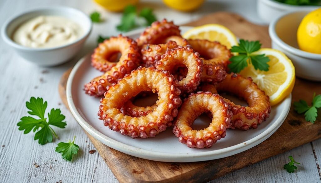 découvrez une recette facile et rapide pour préparer un poulpe frit croustillant, idéal pour un apéritif savoureux ou un plat original.