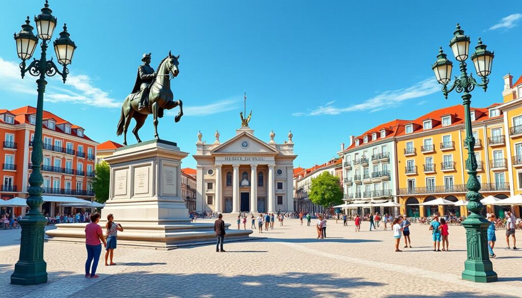 découvrez la praça dom pedro iv à lisbonne : son histoire fascinante, les monuments emblématiques à visiter et les incontournables pour une expérience complète au cœur de la capitale portugaise.