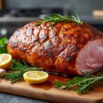 découvrez une recette simple et rapide pour un rôti de porc juteux cuit à l'air fryer. parfait pour un repas savoureux et facile à préparer.