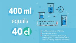 découvrez comment convertir facilement 400 ml en centilitres avec notre méthode simple et rapide. maîtrisez rapidement les unités de mesure pour toutes vos conversions.