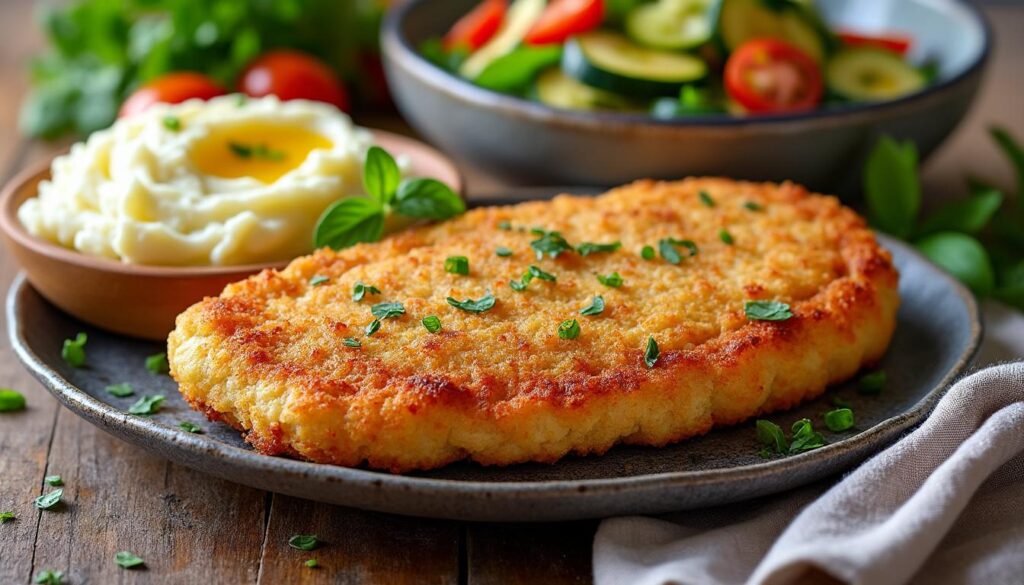 découvrez des idées simples et savoureuses pour accompagner votre escalope milanaise et sublimer ce plat classique italien.