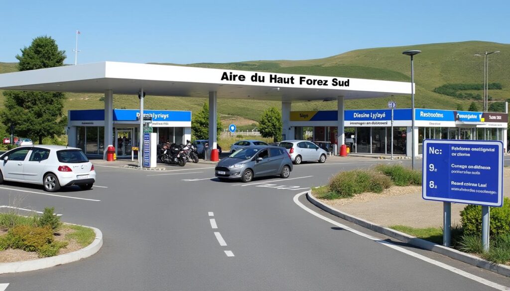 découvrez l'aire du haut forez sud : services complets, options de restauration variées et station de l'autoroute a89 pour une pause confortable et pratique.