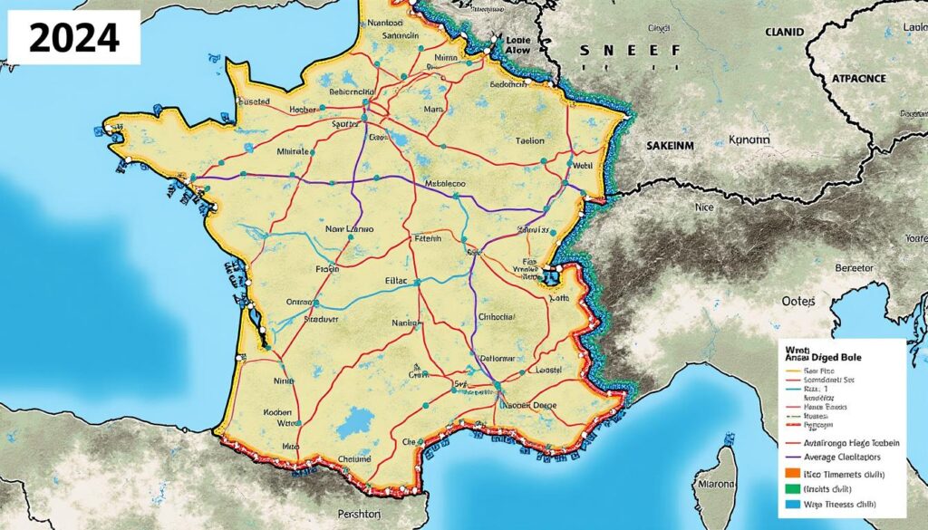 découvrez la carte des autoroutes de france 2024 avec le réseau complet, les trajets détaillés et les services disponibles pour planifier votre voyage en toute sérénité.