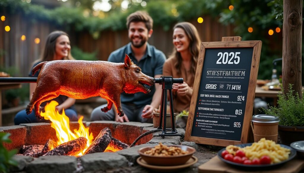 découvrez nos tarifs et formules 2025 pour un cochon grillé à domicile, une solution conviviale et gourmande pour vos événements. prix compétitifs et prestations sur mesure.