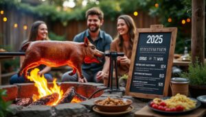 découvrez nos tarifs et formules 2025 pour un cochon grillé à domicile, une solution conviviale et gourmande pour vos événements. prix compétitifs et prestations sur mesure.