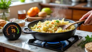 découvrez nos astuces simples et efficaces pour réchauffer la choucroute tout en conservant sa saveur authentique et délicieuse.