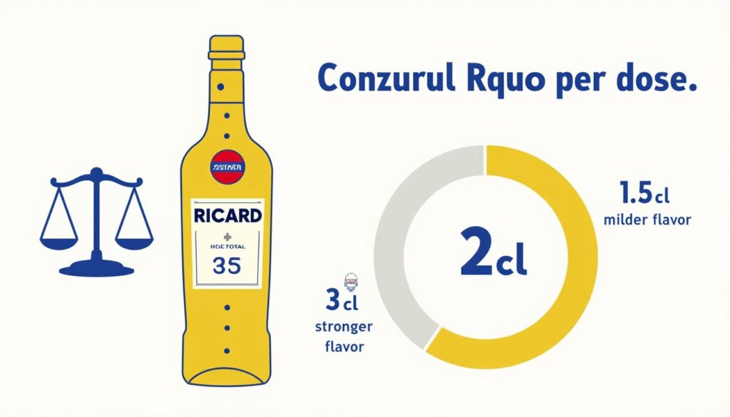 découvrez la dose idéale de ricard et le nombre de doses que vous pouvez obtenir par bouteille pour savourer parfaitement votre apéritif.