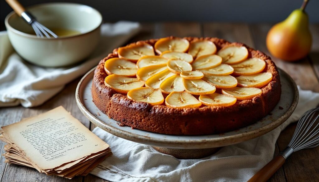 découvrez la recette facile et traditionnelle du gâteau poire grand-mère, un dessert délicieux alliant douceur et authenticité pour toutes les occasions.