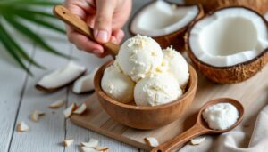 découvrez la recette facile et onctueuse de la glace coco maison, idéale pour se rafraîchir et savourer l'été en toute gourmandise.