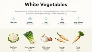 découvrez les bienfaits des légumes blancs et une liste complète des variétés à connaître pour une alimentation saine et équilibrée.