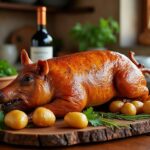 découvrez la recette traditionnelle du leitão bairrada, le célèbre cochon de lait portugais, pour un plat savoureux et authentique à partager en famille.