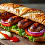 découvrez une recette facile et savoureuse de sandwich merguez, parfaite pour un repas rapide et gourmand. à tester sans attendre !