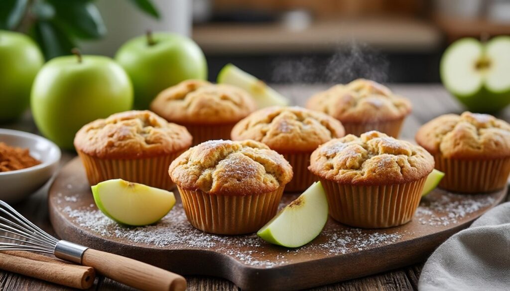 découvrez notre recette facile et rapide pour des muffins aux pommes moelleux, parfaits pour un goûter gourmand et simple à préparer.