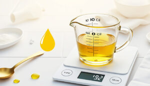 découvrez la conversion précise et rapide de 10 cl d'huile en grammes pour toutes vos recettes culinaires.