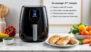 découvrez la recette facile et rapide de l'air fryer elsay, idéale pour vos repas de tous les jours. préparez des plats savoureux en un rien de temps avec cette méthode simple.