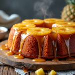 découvrez une recette facile pour préparer un gâteau à l'ananas moelleux et caramélisé, parfait pour un dessert gourmand et rapide à réaliser.