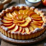 découvrez notre recette facile et gourmande de tarte normande aux pommes, un dessert traditionnel plein de saveurs à réaliser en un rien de temps.