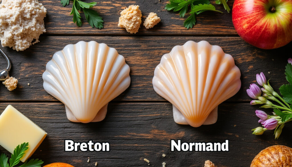 découvrez les différences et les saveurs uniques des coquilles saint-jacques bretonnes et normandes pour un voyage gourmand entre terre et mer.