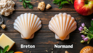 découvrez les différences et les saveurs uniques des coquilles saint-jacques bretonnes et normandes pour un voyage gourmand entre terre et mer.
