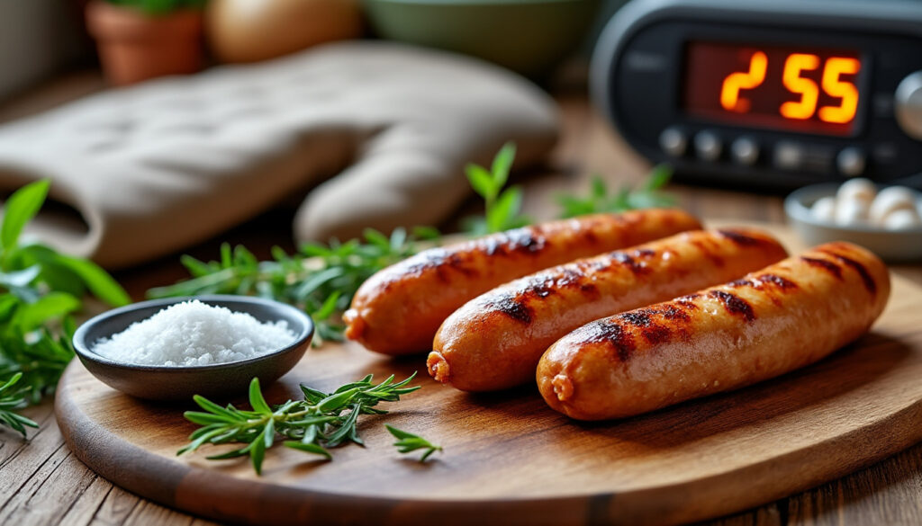 découvrez une recette facile et savoureuse de figatelli au four, prête en seulement 25 minutes pour un repas rapide et délicieux.
