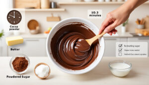découvrez une recette simple et gourmande de glaçage au chocolat, facile et rapide à préparer pour sublimer tous vos desserts.