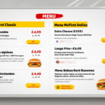 découvrez les tarifs et options du menu mcfirst pour 2025 afin de profiter des meilleures offres mcdonald's.