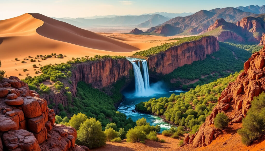 explorez les paysages marocains et découvrez les lieux naturels les plus beaux du maroc, entre montagnes, désert et côtes magnifiques.