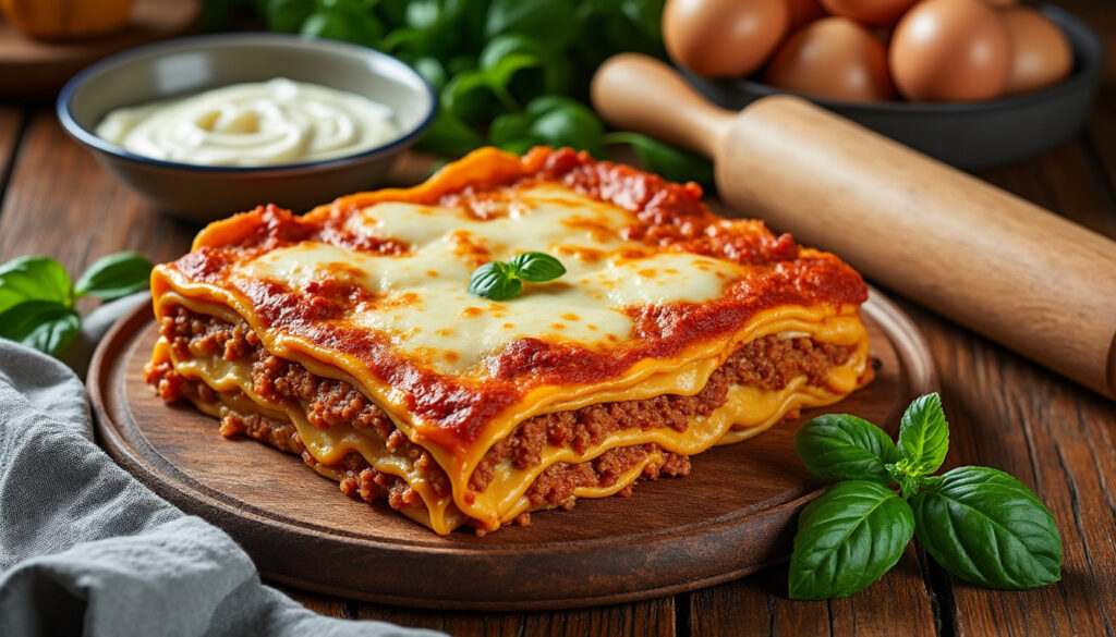 découvrez la recette des lasagnes grand-mère, des lasagnes traditionnelles maison faciles à préparer pour un repas convivial et savoureux.
