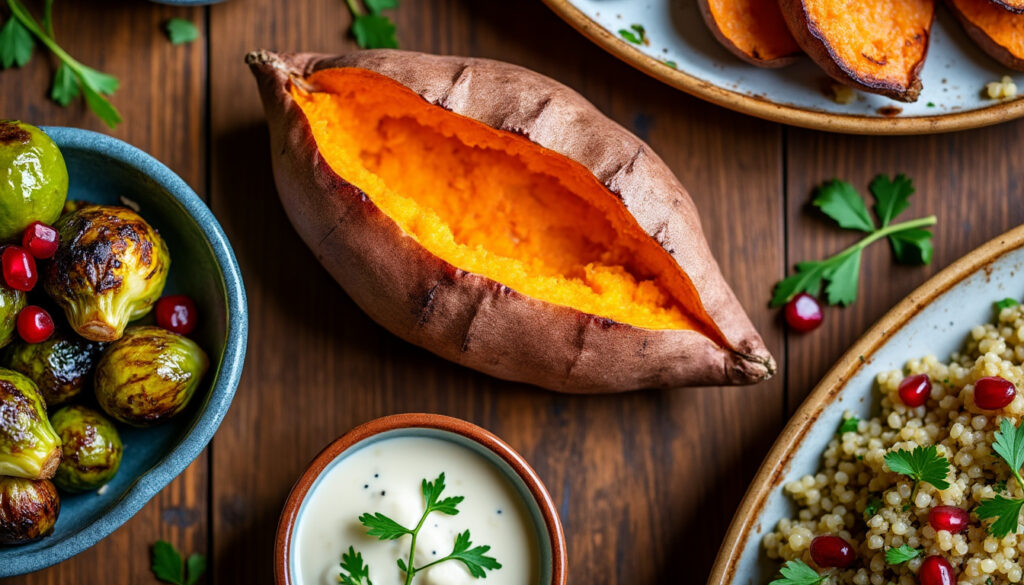 découvrez des idées simples et savoureuses pour accompagner la patate douce et sublimer vos repas avec des recettes faciles à réaliser.