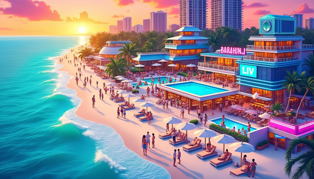 découvrez notre guide complet des meilleurs beach clubs à miami en 2025 pour profiter des plages, de la musique et d'une ambiance inoubliable sous le soleil.
