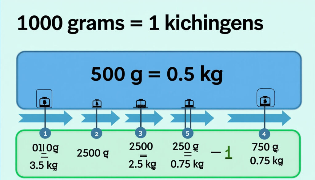 découvrez comment convertir facilement les grammes en kilogrammes avec notre guide simple et rapide. maîtrisez les conversions de poids en quelques étapes.