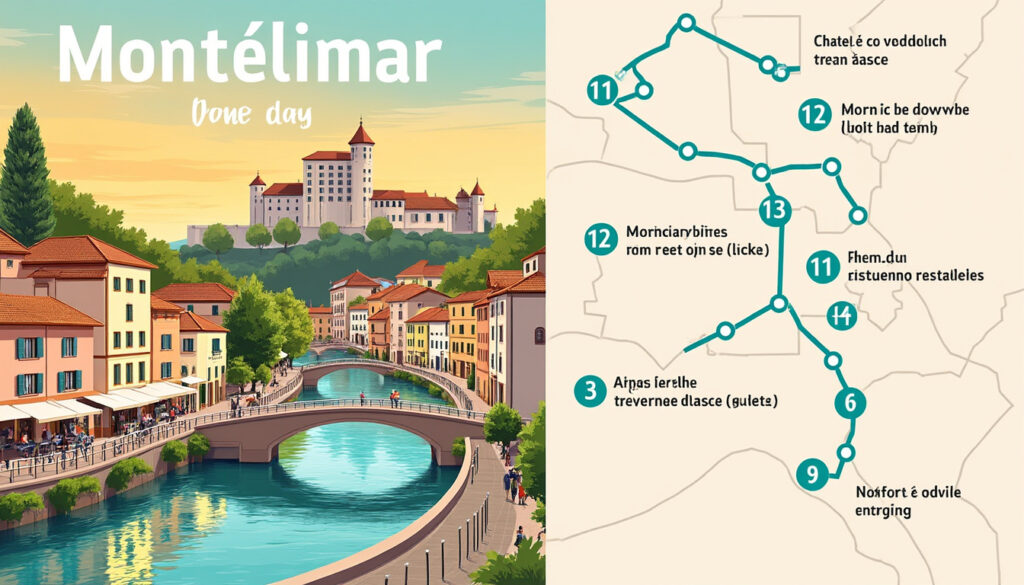 découvrez comment visiter montélimar en 1 jour grâce à notre itinéraire complet et découvrez les incontournables à ne pas manquer dans cette charmante ville provençale.