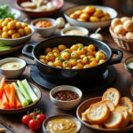 découvrez des idées simples et savoureuses pour accompagner votre fondue bourguignonne et régaler vos convives avec des saveurs variées.
