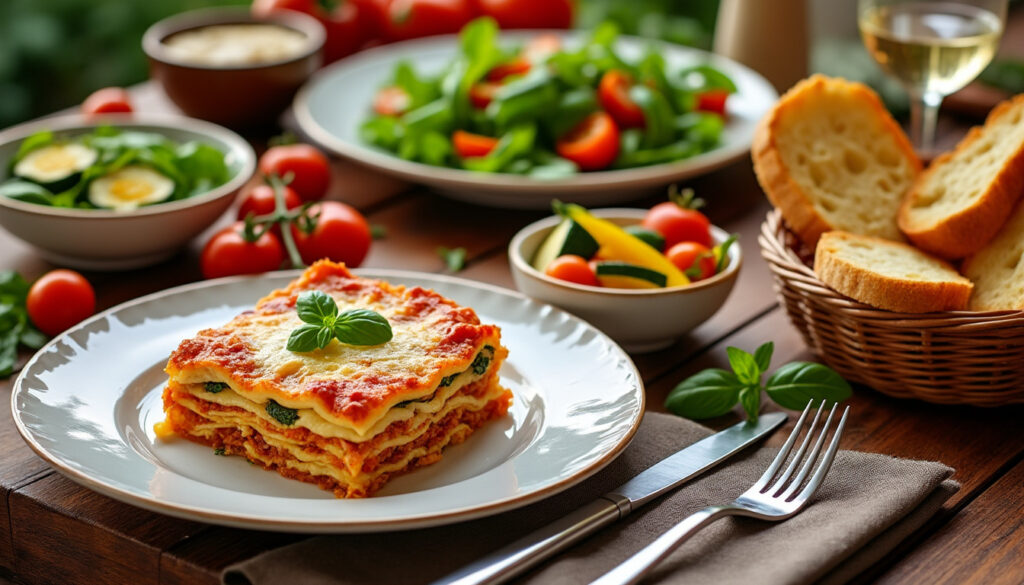 découvrez des idées faciles et savoureuses d'accompagnements pour sublimer vos lasagnes et réussir parfaitement votre repas.