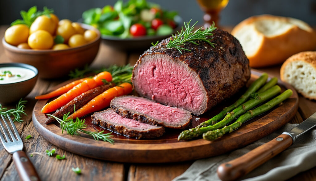 découvrez des idées faciles et savoureuses pour accompagner votre rôti de bœuf et sublimer vos repas avec des recettes simples et gourmandes.