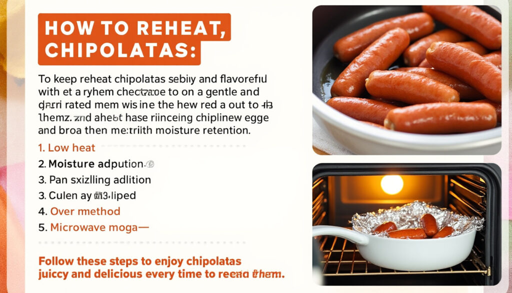 découvrez nos astuces simples et efficaces pour réchauffer des chipolatas sans les dessécher et conserver toute leur saveur et leur tendreté.