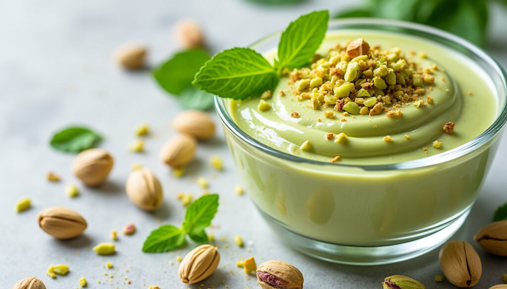 découvrez notre recette facile et onctueuse de crémeux pistache, un dessert gourmand qui ravira vos papilles en toute simplicité.
